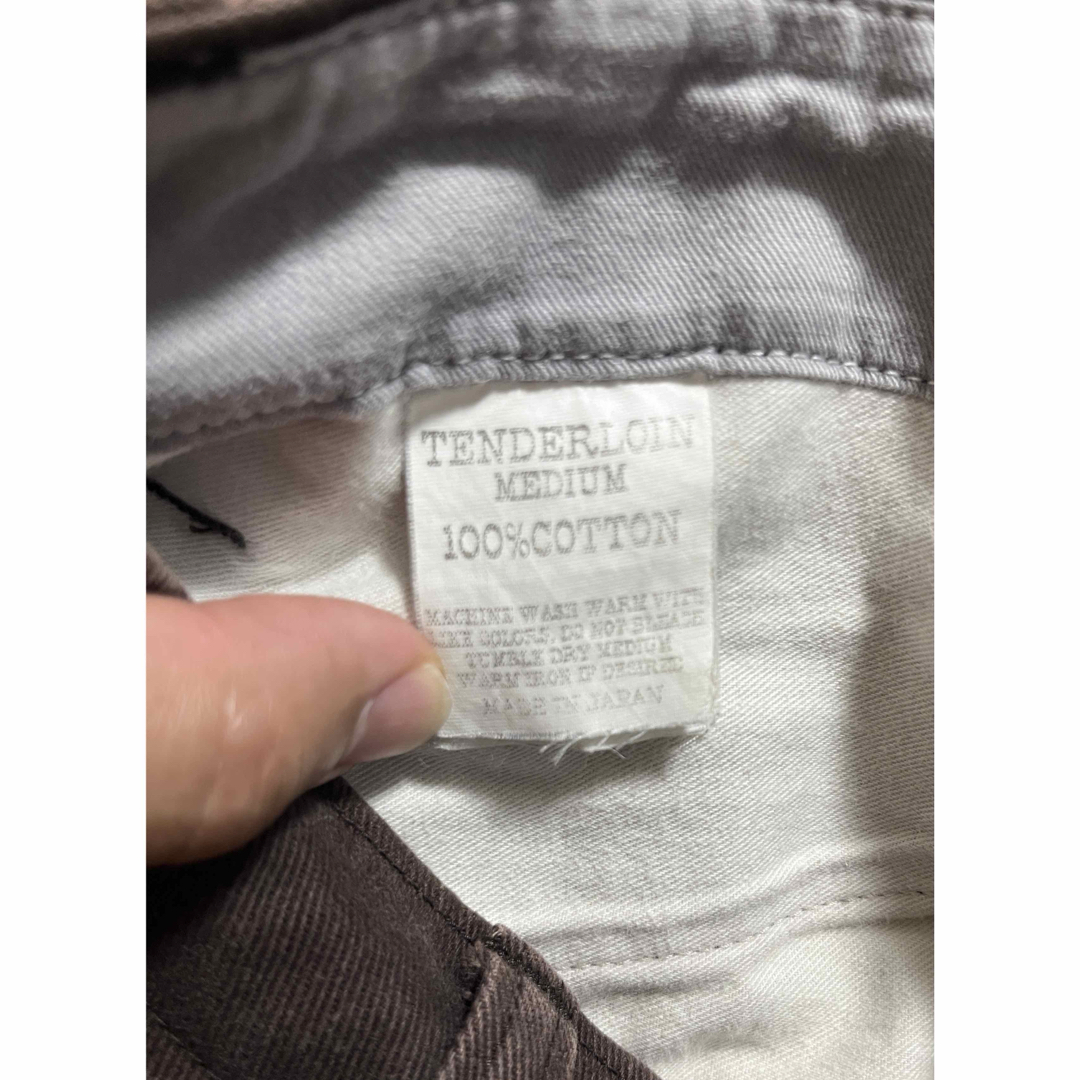 テンダーロイン TENDERLOIN ワークパンツ　M ブラウン　茶色 メンズのパンツ(ワークパンツ/カーゴパンツ)の商品写真