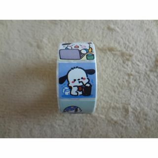 新品。かわいいロールシール、５００枚、シール、大量、サンリオ、ポチャッコ、キャラ(シール)