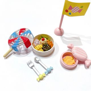 リーメント(Re-MeNT)のおかしな？お菓子弁当　リーメント　ミニチュア　ハリキリおべんとコンテスト(ミニチュア)
