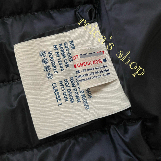 MONCLER(モンクレール)のハイチャム様専用。モンクレールS ダウンベスト レディースのジャケット/アウター(ダウンベスト)の商品写真