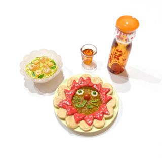 リーメント(Re-MeNT)のガオ〜おいしいライオン⁉︎ リーメント　ミニチュア　ママといっしょにクッキング(ミニチュア)