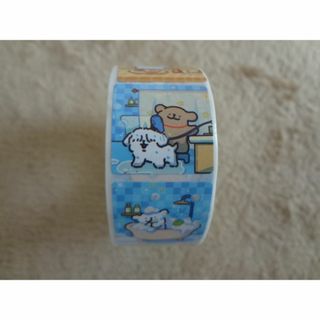 新品。かわいいロールシール、５００枚、犬、キャラクター、かわいい、ごほうびシール(シール)