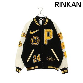ナイキ FJ3107-010/Patta Varsity Jacket ダブルネームワッペンバーシティスタジャンジャケットブルゾン メンズ L