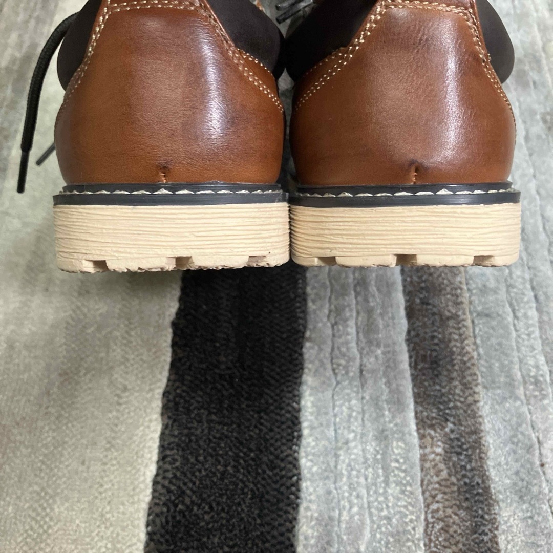 新品　PAFHL 靴　カジュアル靴　ワークシューズ　フェイクレザー　サイズ25 メンズの靴/シューズ(その他)の商品写真