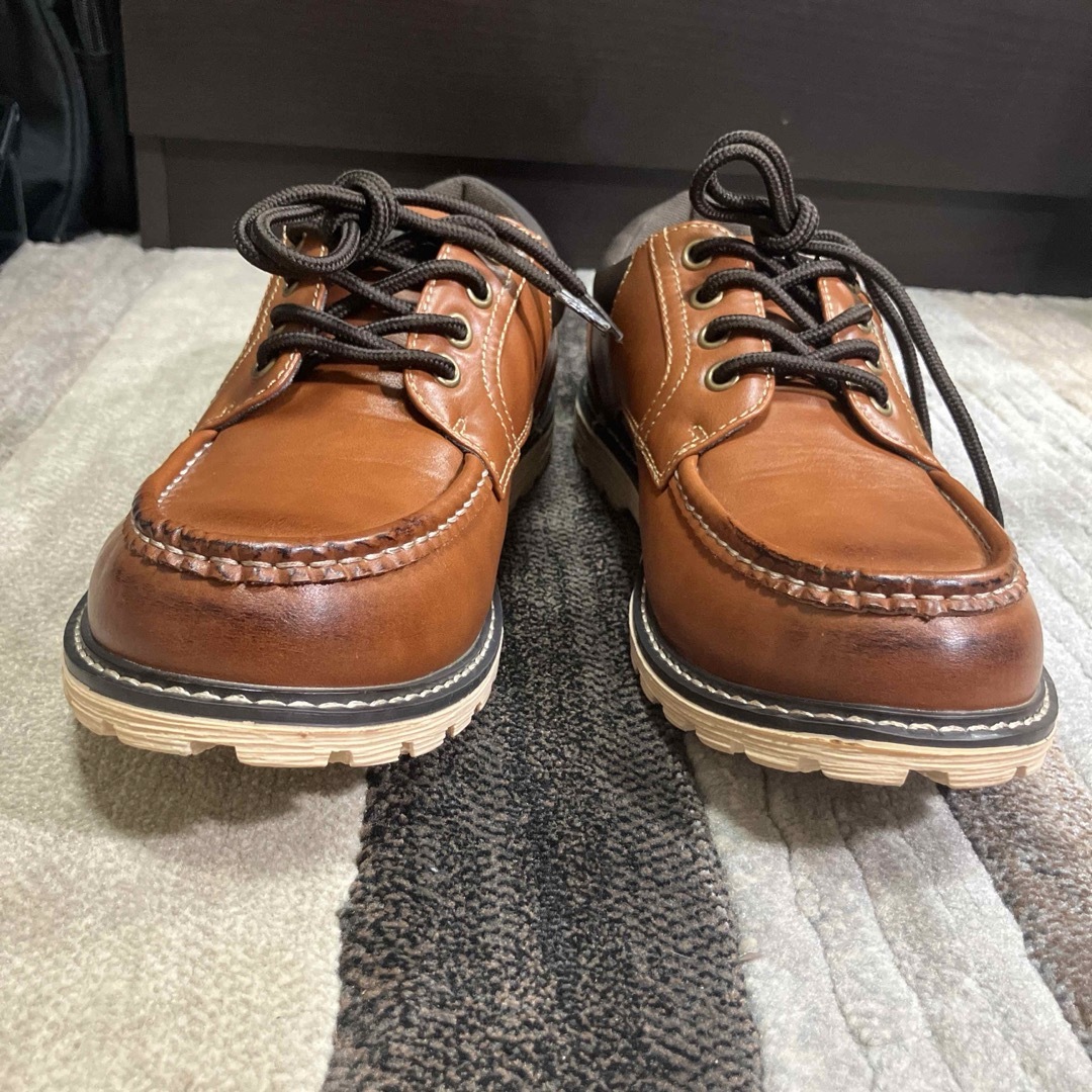 新品　PAFHL 靴　カジュアル靴　ワークシューズ　フェイクレザー　サイズ25 メンズの靴/シューズ(その他)の商品写真