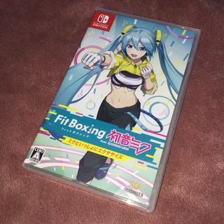 新品未開封　初音ミク ミクといっしょにエクササイズ　特典付き(家庭用ゲームソフト)