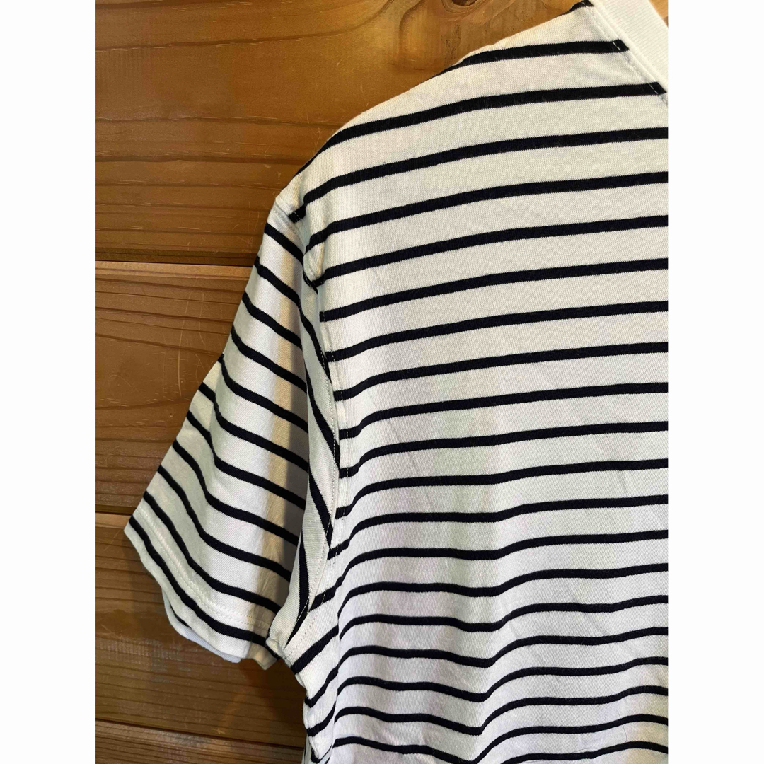 Champion(チャンピオン)の【即購入可能】美品 champion チャンピオン ボーダーTシャツ Mサイズ メンズのトップス(Tシャツ/カットソー(半袖/袖なし))の商品写真