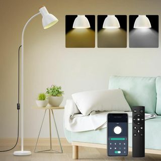 フロアライト led スタンドライト おしゃれ 間接照明 LED電球付 E27口(フロアスタンド)