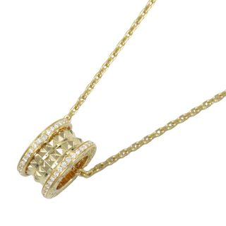ブルガリ(BVLGARI)のブルガリ BVLGARI B-zero1 ロック ネックレス ダイヤ ネックレス ジュエリー K18（イエローゴールド） ダイヤモンド レディース クリア系 【中古】(ネックレス)