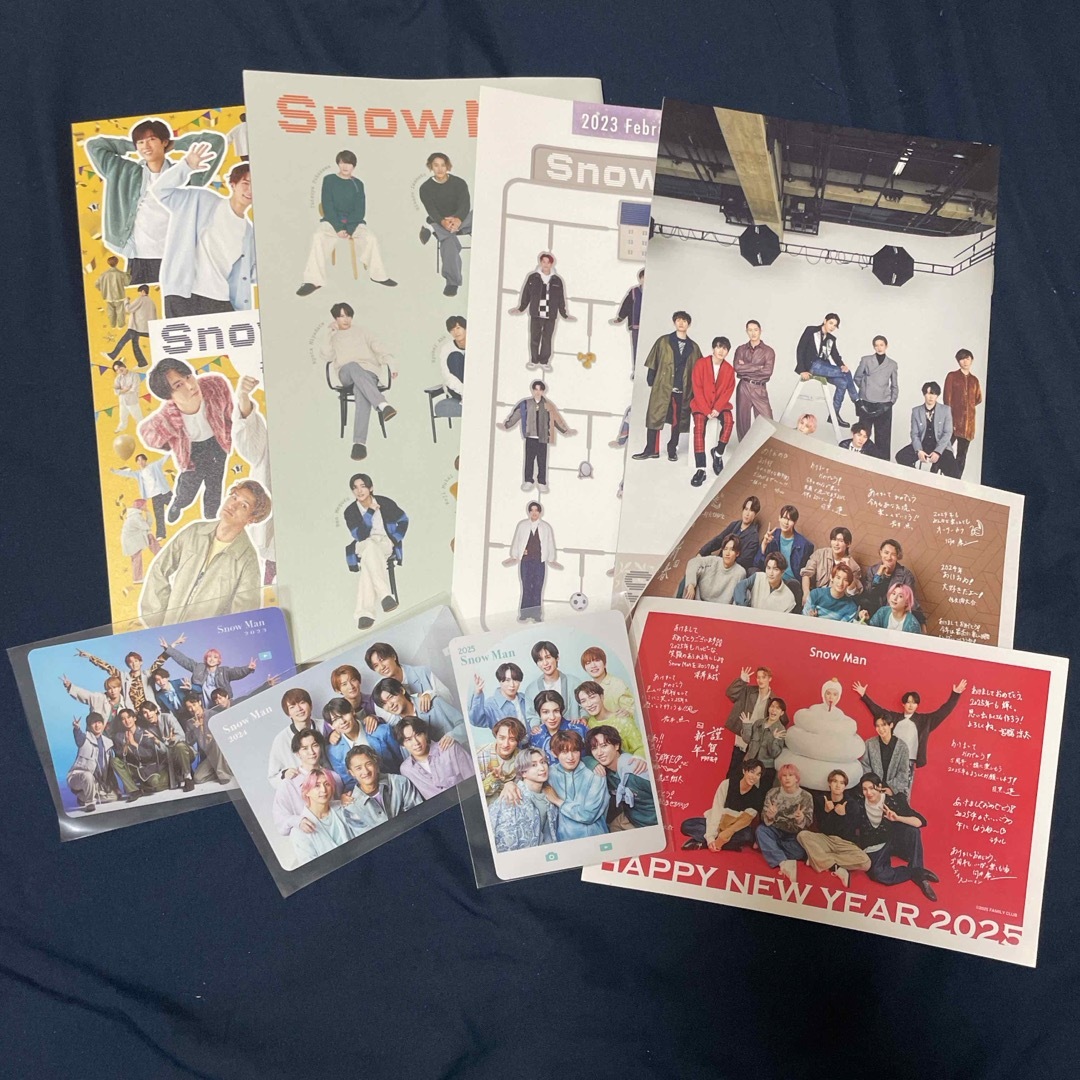 Snow Man(スノーマン)のスノーマン　ファンクラブ　ブック　グッズ　 エンタメ/ホビーのタレントグッズ(アイドルグッズ)の商品写真