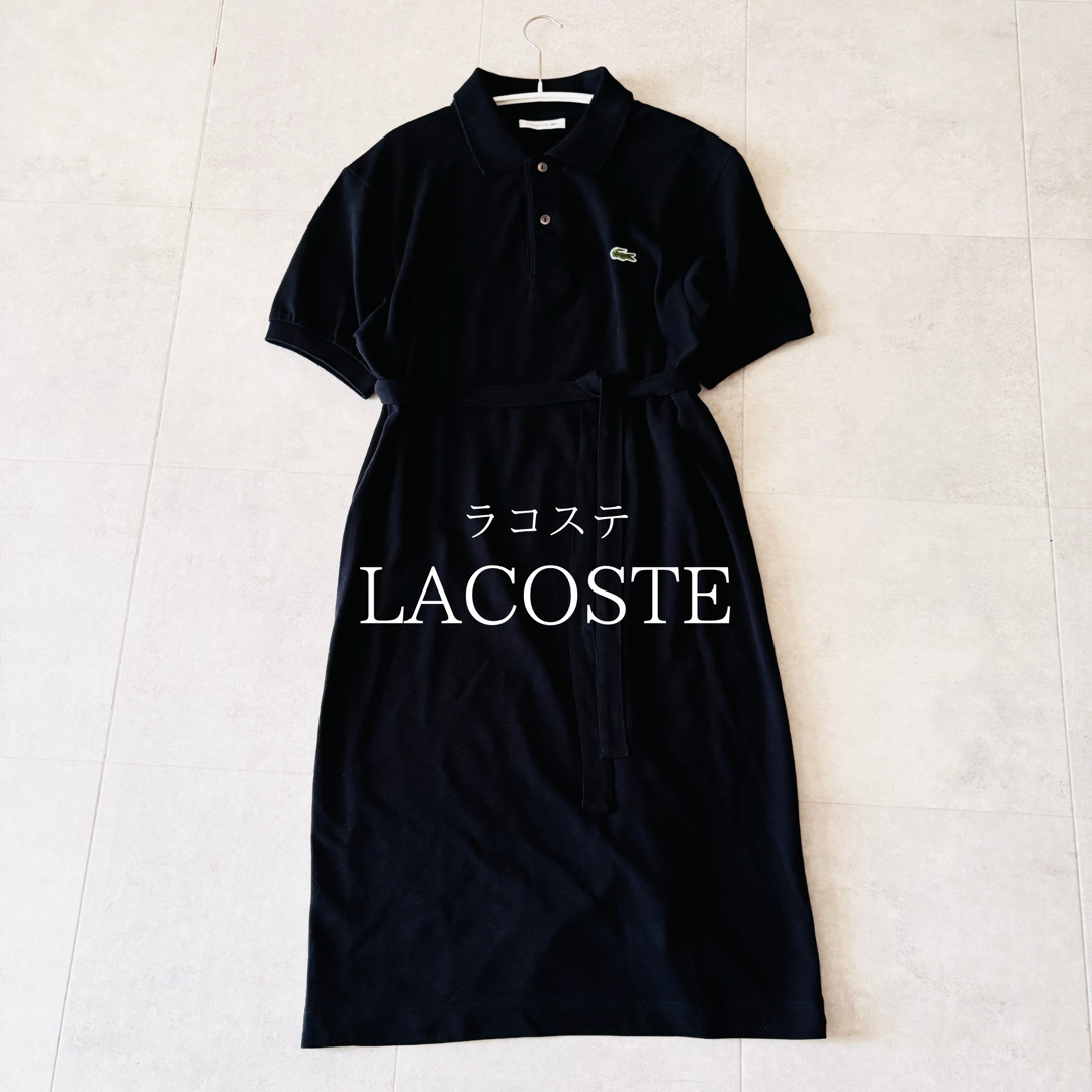 【レビューで送料無料】 ラコステ LACOSTE - LACOSTE ワンピース by ポロシャツの通販 ワンピース