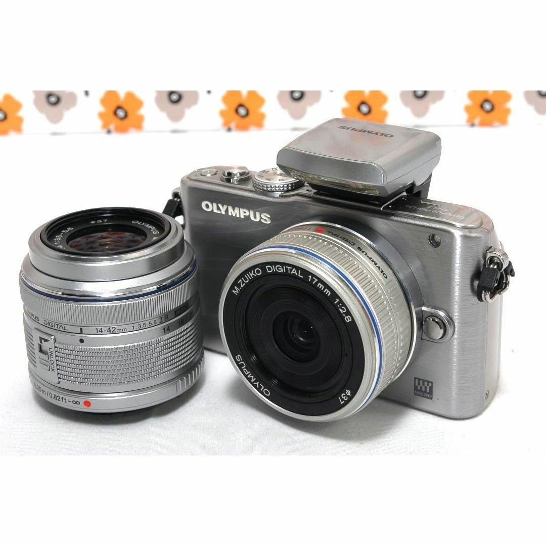 OLYMPUS - 【返品保証】❤OLYMPUS PEN E-PL3❤スマホ転送OK