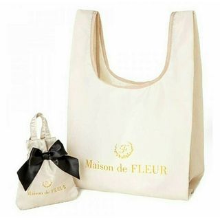 メゾンドフルール(Maison de FLEUR)の新品未使用 メゾンドフルール マイ エコバッグ ブック トートバッグ 付録(エコバッグ)