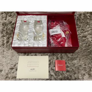 バカラ(Baccarat)の未使用 日本限定1000個 バカラ × シュタイフ テディベア  グラス セット(グラス/カップ)