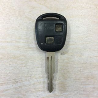 TA10358 青枠 ランプ点灯 トヨタ ダイハツ 純正 キーレス リモコン ピクシス パッソ bB OEM ムーヴ タント エッセ L235S ラテ ミラ S321ブーン等 2ボタン  (車内アクセサリ)