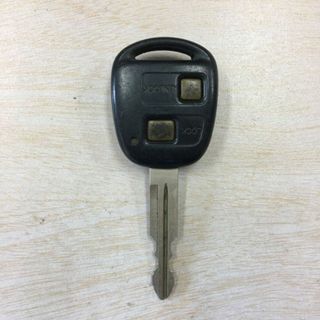 TA10352 青枠 ランプ点灯 トヨタ ダイハツ 純正 キーレス リモコン ピクシス パッソ bB OEM ムーヴ タント エッセ L235S ラテ ミラ S321ブーン等 2ボタン  (車内アクセサリ)