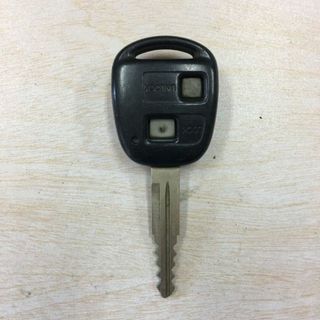 TA10351 青枠 ランプ点灯 トヨタ ダイハツ 純正 キーレス リモコン ピクシス パッソ bB OEM ムーヴ タント エッセ L235S ラテ ミラ S321ブーン等 2ボタン  (車内アクセサリ)