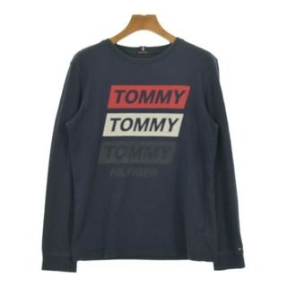 TOMMY HILFIGER - TOMMY HILFIGER Tシャツ・カットソー 160cm 紺 【古着】【中古】【送料無料】