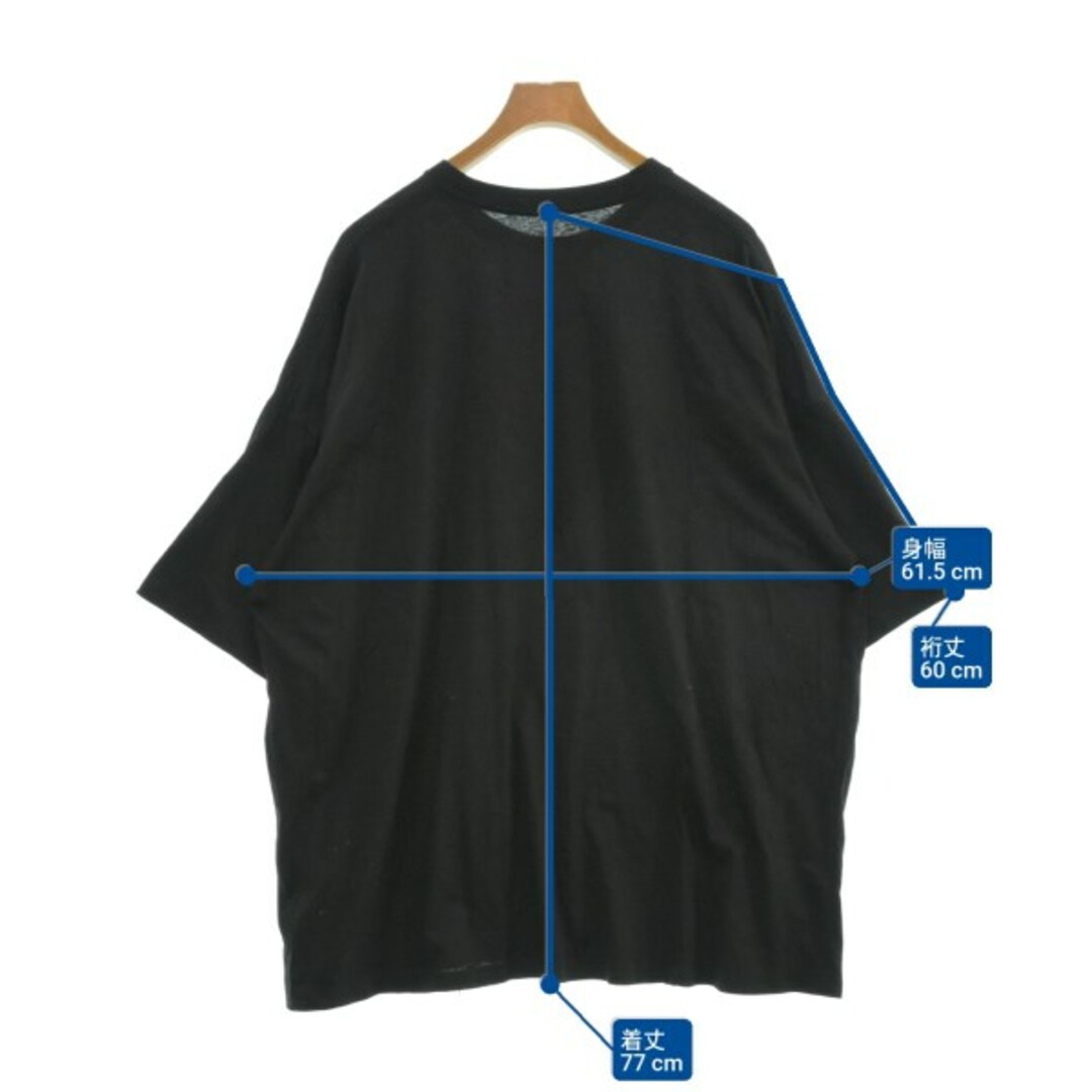 TEPPEI FURUYAMA テッペイフルヤマ Tシャツ・カットソー M 黒