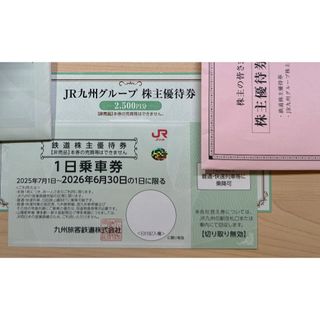 JR九州株主優待券(鉄道乗車券)