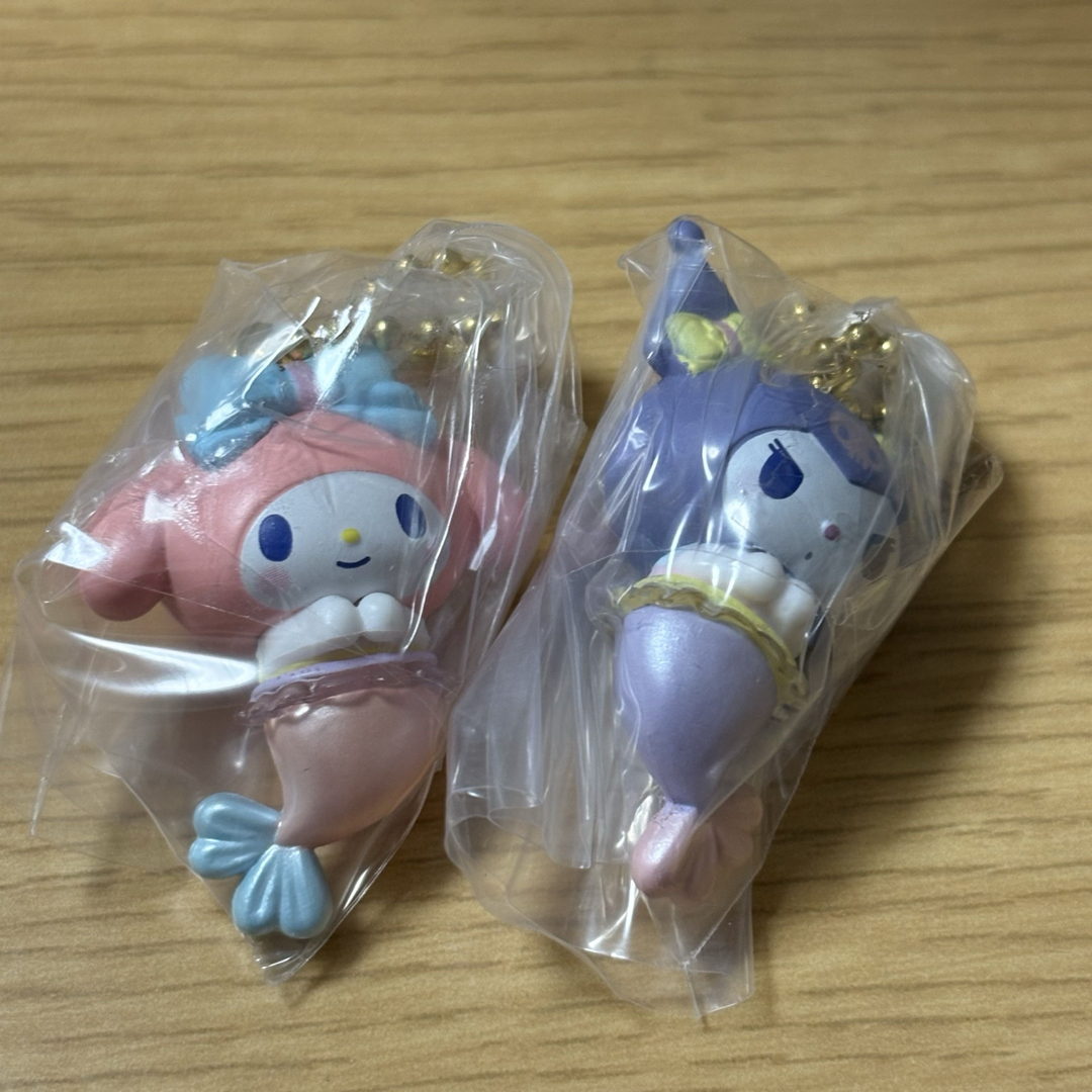 サンリオキャラクターズ　マーメイドスイング　マイメロディ　クロミ　メロクロ エンタメ/ホビーのおもちゃ/ぬいぐるみ(キャラクターグッズ)の商品写真