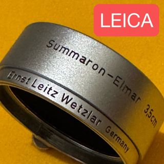 LEICA FOOKH ズマロン エルマー 3.5cm フード 良品