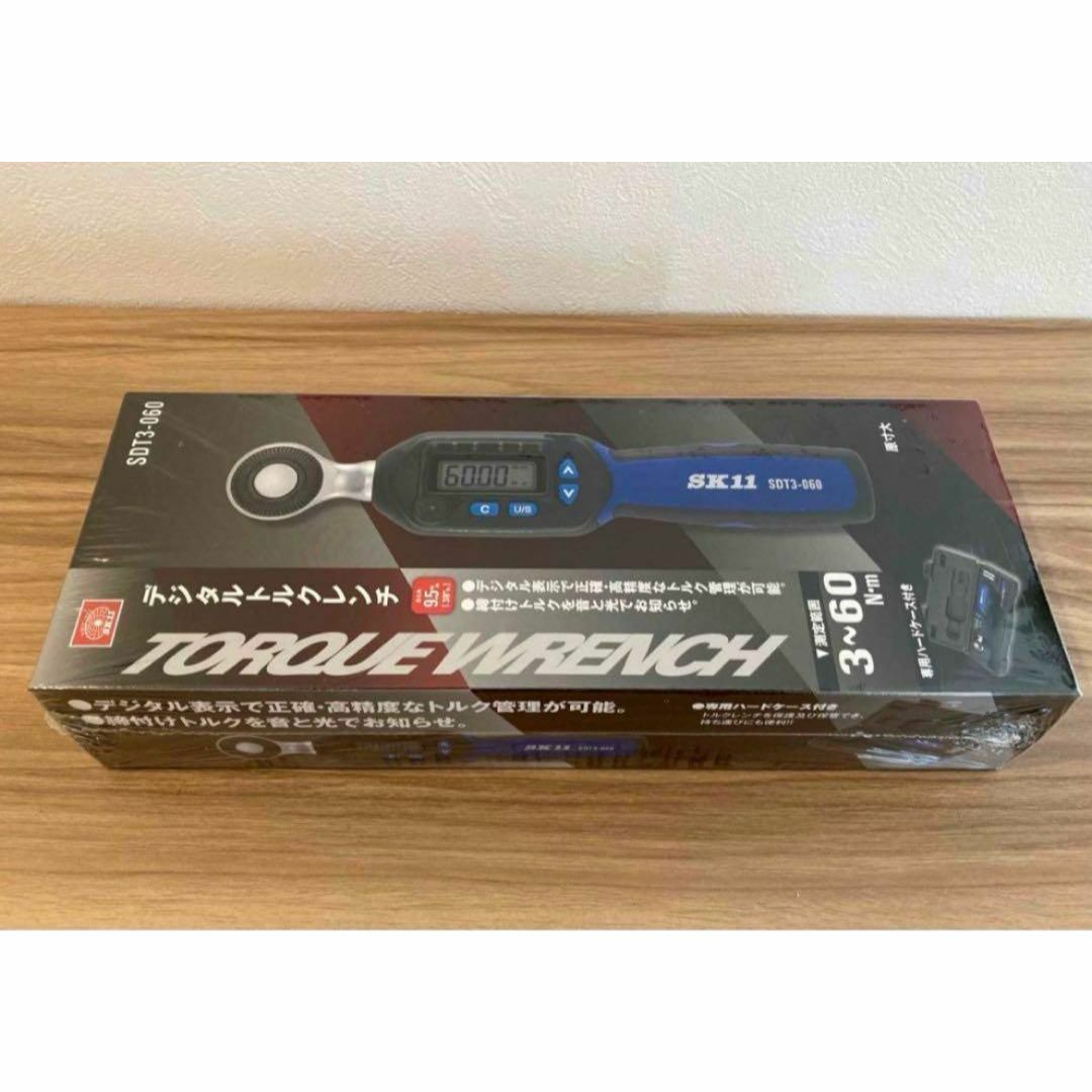 藤原産業(フジワラサンギョウ)の新品 SK11 デジタルトルクレンチ SDT3-060 3-60Nm 自動車/バイクのバイク(工具)の商品写真