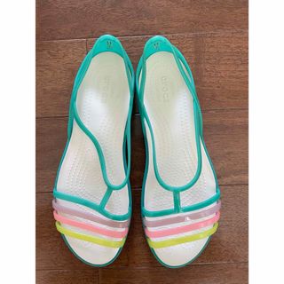 クロックス(crocs)のcrocs クロックス イザベラ サンダルw9 24.5cm/25cm(サンダル)