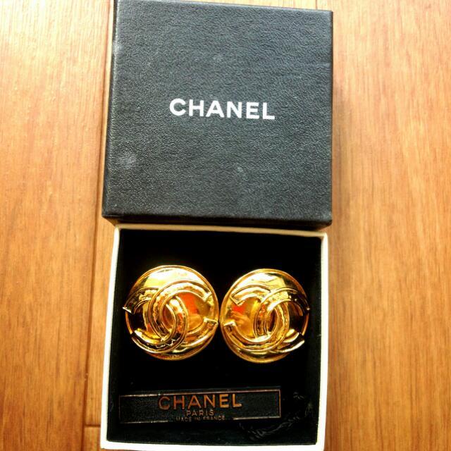 CHANEL - CHANELゴールドイヤリング♡