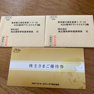 近畿日本ツーリスト　株主優待　KNT-CTホールディングス(その他)