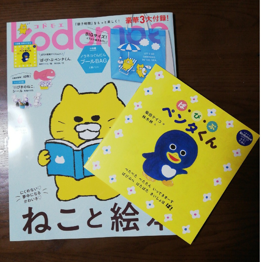 コドモエ6月号 プールバッグなし エンタメ/ホビーの雑誌(結婚/出産/子育て)の商品写真