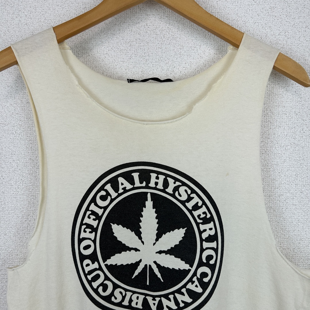 HYSTERIC GLAMOUR ヒステリックグラマー サークルロゴ タンク
