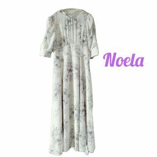 ノエラ(Noela)のNoelaノエラ❥ロング フレア ワンピース 花柄(ロングワンピース/マキシワンピース)