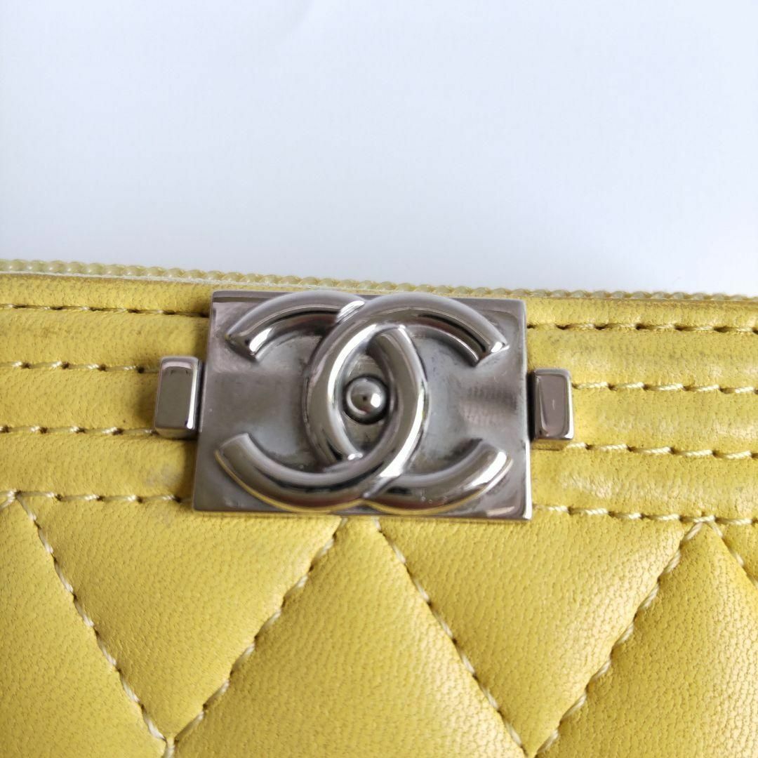 CHANEL - 良品 CHANEL ボーイシャネル キルティング ココマーク