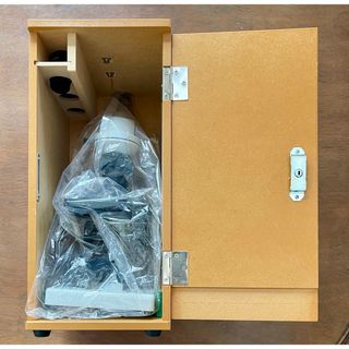 ★未使用品★ NaRiKa 顕微鏡 木製収納ボックス付き