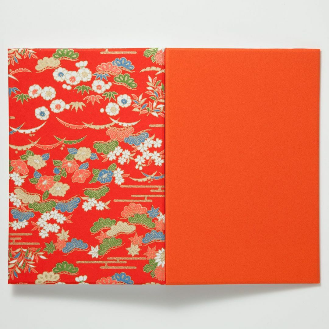 色:オレンジ5尚雅堂 友禅 御朱印帳 goen オレンジ O-5 その他のその他(その他)の商品写真
