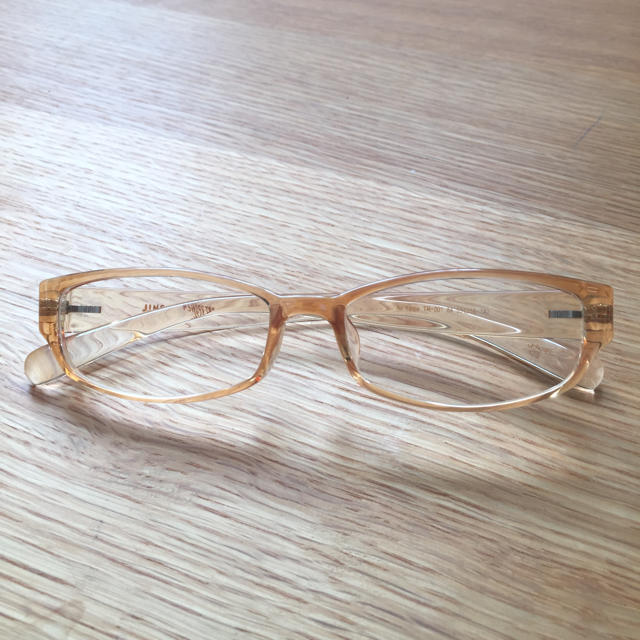 JINSのエアフレームメガネ レディースのファッション小物(サングラス/メガネ)の商品写真