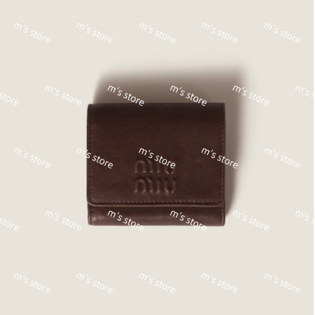 MIU MIU - 新品 miumiu ミュウミュウ スモール ナッパレザー