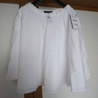 ZARA - ZARA ザラベーシック 白のスカート