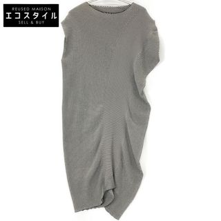 イッセイミヤケ(ISSEY MIYAKE)のイッセイミヤケ ﾎﾜｲﾄ×ﾌﾞﾗｯｸ IM21KH762 ﾎﾞｰﾀﾞｰ ﾜﾝﾋﾟｰｽ 2(その他)