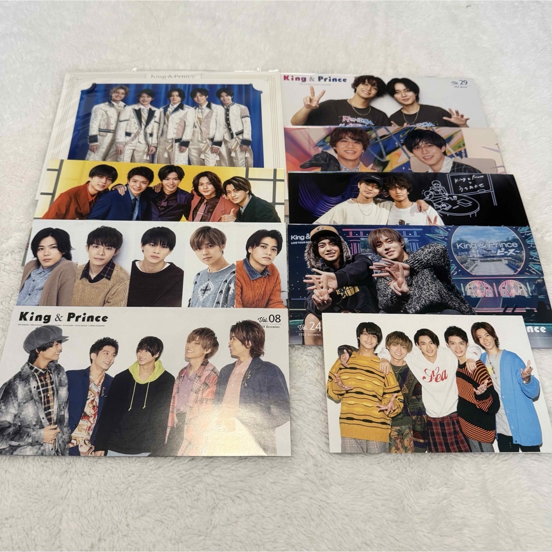 King&Prince キンプリ 会報 誕生日カード まとめ売りの通販 by