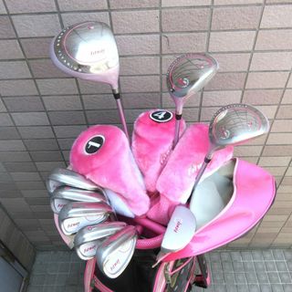 レディースゴルフセット Fit Way セット キャディバッグ　9本(クラブ)