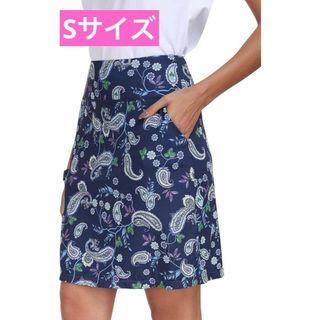 スコート Sサイズ　ゴルフ スカート テニス インナーパンツ ポケット付き(ウエア)