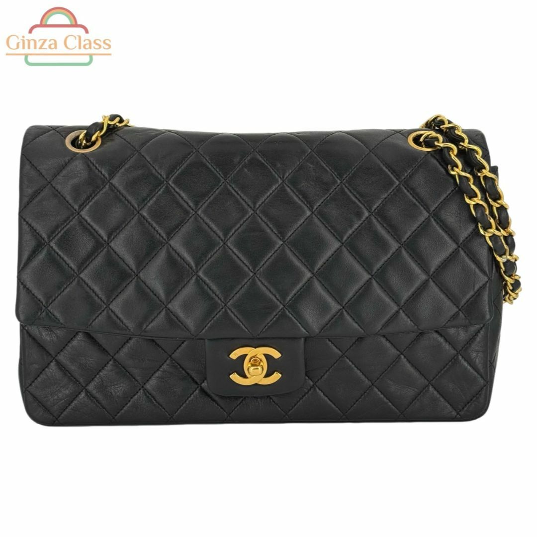 CHANEL ヴィンテージ マトラッセ ラムスキン ショルダーバッグ