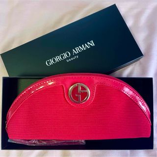 ジョルジオアルマーニ(GIORGIO ARMANI)の新品未使用★非売品 公式ノベルティ アルマーニビューティー メイクポーチ(ポーチ)