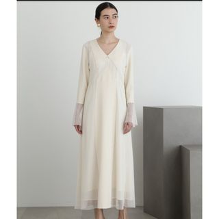 JILLSTUART - 【ジルスチュアート】メッシュミックスワンピース