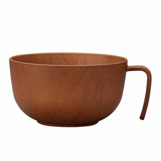 【特価商品】ミタニ 山中漆器 スープカップ スープボウル 約12cm 持ち手付 (食器)