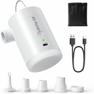 電動ポンプ 電動エアーポンプ 【過熱保護&増圧機能&ライト付き】(工具/メンテナンス)
