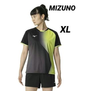 ミズノ(MIZUNO)の美品 ミズノ 卓球ユニフォー厶ウェア 希少大きいサイズ XL LL JTTA公認(卓球)