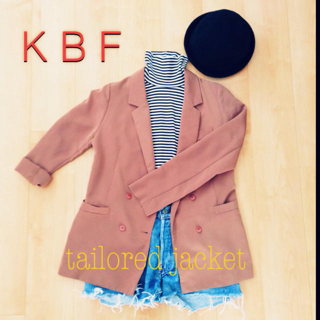 KBF(ケービーエフ)のKBF jacket レディースのジャケット/アウター(テーラードジャケット)の商品写真